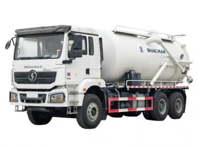 Shacman 385HP sewer pumper vacuum truck
