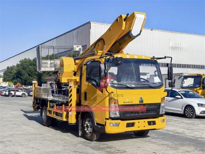Howo 154HP Aerial Work Platform Truck