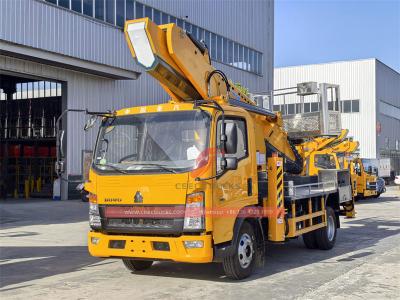 Howo 154HP Aerial Work Platform Truck