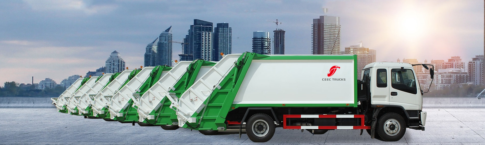 Garbage compactor truck news