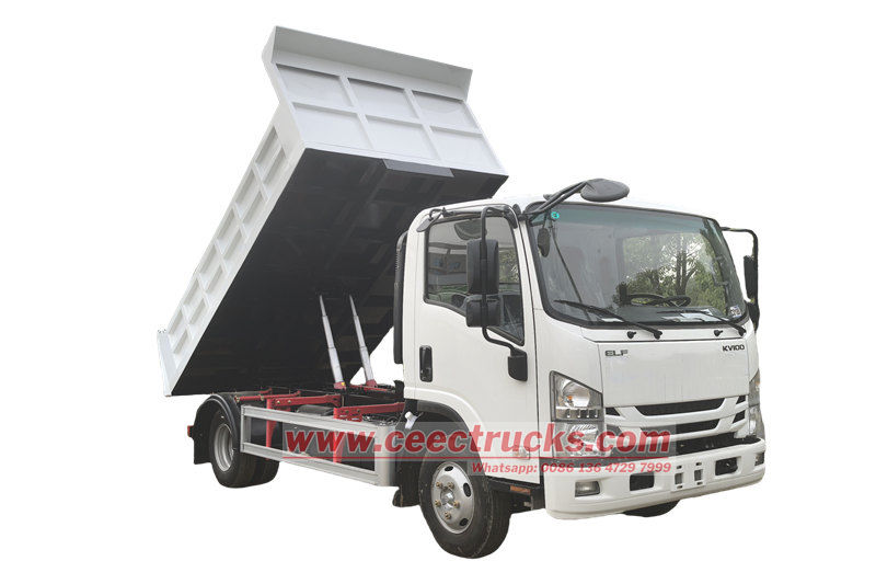 Camión volquete Isuzu ELF KV100