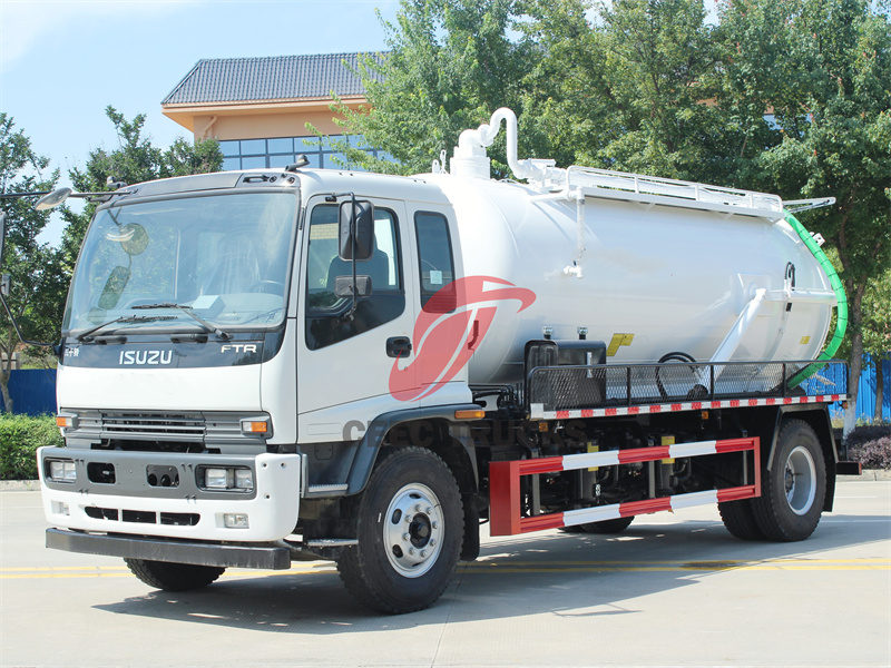 Métodos para prevenir problemas de fugas de aceite en camiones cisterna sépticos ISUZU