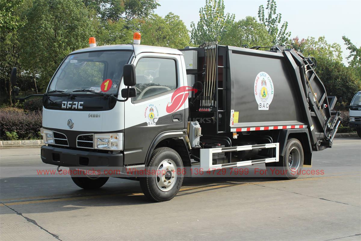 Camión compactador de basura Dongfeng de alta calidad exportado por CEEC TRUCKS