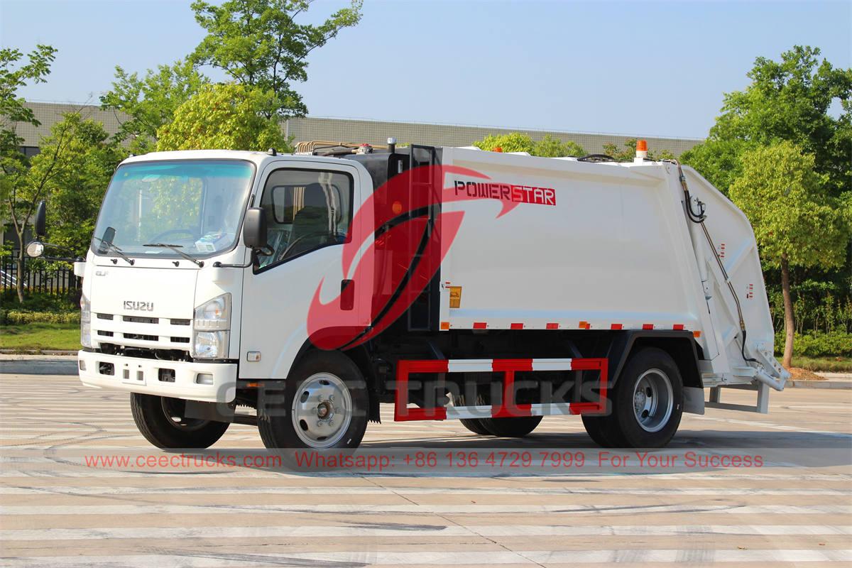 CEEC TRUCKS exporta el camión compactador de basura ISUZU de alto rendimiento