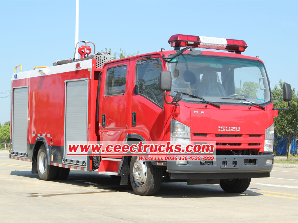 Bombas de incendio más utilizadas en camiones de bomberos Isuzu