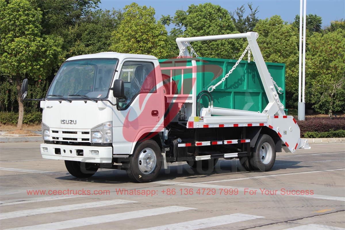 Camión portacontenedores ISUZU 6 CBM producido por CEEC TRUCKS