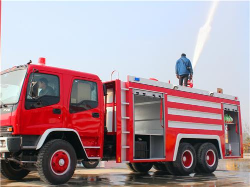 Guía CEEC - Manual de operación del camión de extinción de incendios ISUZU