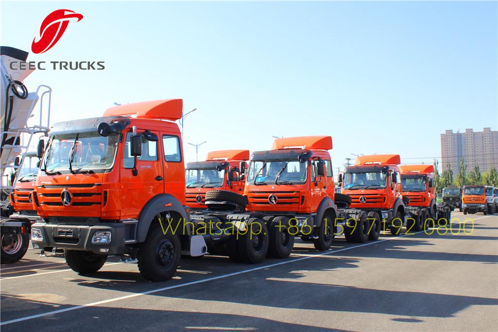 El mejor camión tractor con volante a la derecha North Benz 2638 para exportar