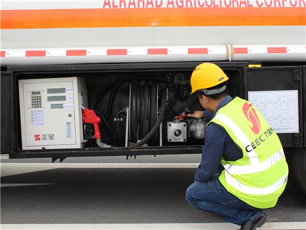 Guía CEEC - Manual de operación del camión dispensador de combustible ISUZU 5000 L