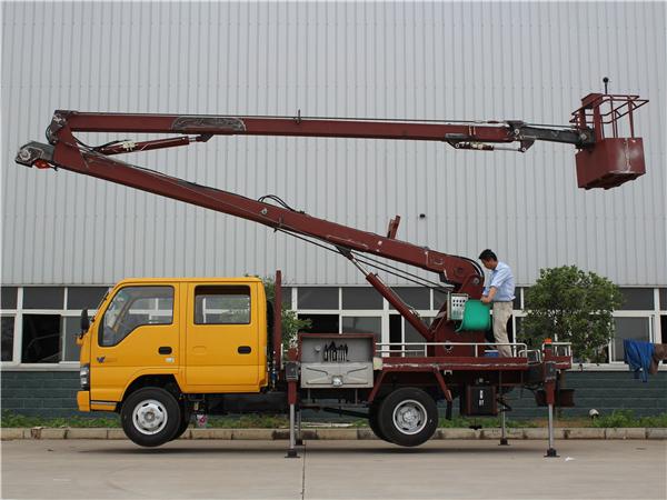 Guía CEEC - Manual del propietario del camión con plataforma de trabajo aérea ISUZU de 18 m