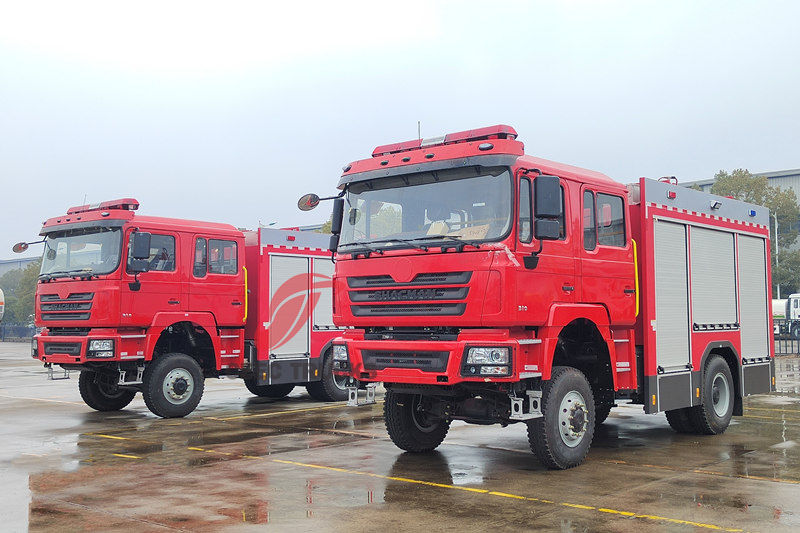 Camión de bomberos todoterreno SHACMAN F3000 4x4